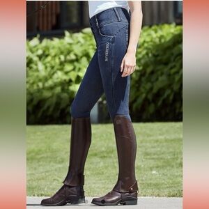 B Vertigo Women's full seat Denim Riding Breeches sz30